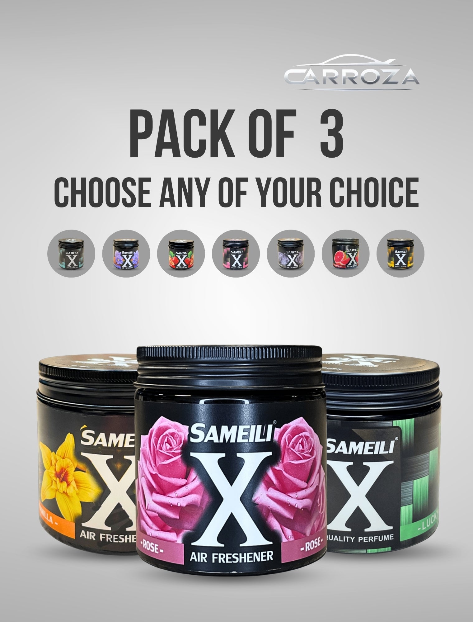 SAMEILI  X BUNDLE (Pack Of 3)